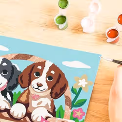 Ravensburger CreArt, Picnic con i Cuccioli - Vista aggiuntiva 6