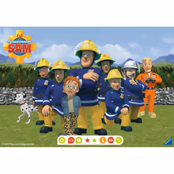tiptoi Fireman Sam Puzzle 24 pz Professioni