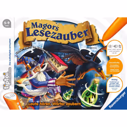 Ravensburger Magors Lesezauber, 3 anno/i, Multicolore