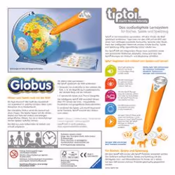 Ravensburger tiptoi 007875 mappamondo Mappamondo politico 23 cm