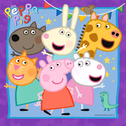 Ravensburger Peppa Pig 05579 puzzle 49 pz Cartoni - Vista aggiuntiva 4