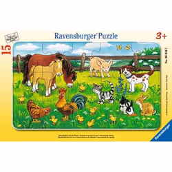 Ravensburger 00.006.046, 15 pz, Fattoria, 3 anno/i