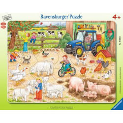 Ravensburger 4005556063321 Puzzle di contorno 40 pz Animali