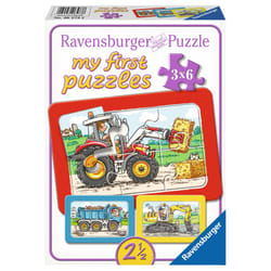 Ravensburger 4005556065738 Puzzle 6 pz Veicoli