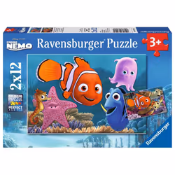 Ravensburger 07556, 12 pz, Cartoni, 3 anno/i