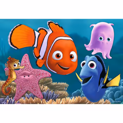 Ravensburger 07556 puzzle 12 pz Cartoni