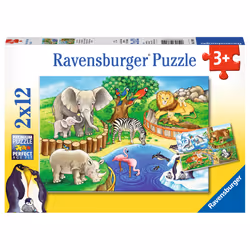 Ravensburger 4005556076024 Puzzle 12 pz Cartoni