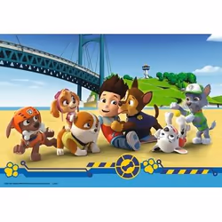 Ravensburger 09085 puzzle Puzzle di contorno 24 pz Cartoni