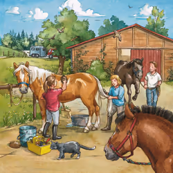 Ravensburger 4005556092376 Puzzle 49 pz Animali