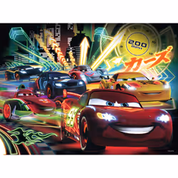 Ravensburger Cars Neon Puzzle 100 pz Cartoni