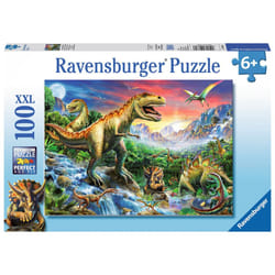Ravensburger 4005556106653 Puzzle 100 pz Dinosauri