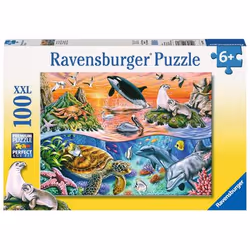 Ravensburger Beautiful Ocean, 100 pz, Animali, 6 anno/i