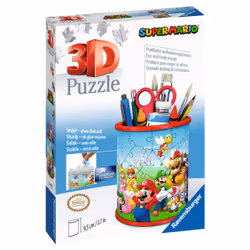 Ravensburger Super Mario Pencil Holder Puzzle 3D 54 pz - Vista aggiuntiva 4
