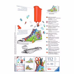 Ravensburger Super Mario Sneaker Puzzle 3D 108 pz - Vista aggiuntiva 5