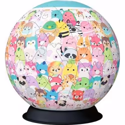 Ravensburger 3D Puzzle Ball Puzzle-Ball Squishmallows Puzzle 3D 72 pz Giocattolo - Vista aggiuntiva 2