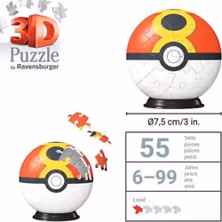 Ravensburger 116287 puzzle Puzzle 3D 54 pz Cartoni - Vista aggiuntiva 5