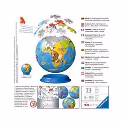 Ravensburger Globe Puzzle 3D 72 pz Globo