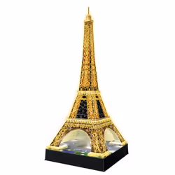 Ravensburger Eiffelturm bei Nacht Puzzle 3D 216 pz - Vista aggiuntiva 5