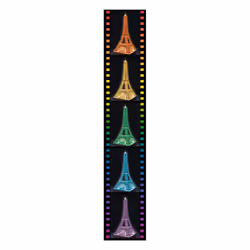 Ravensburger Eiffelturm bei Nacht Puzzle 3D 216 pz - Vista aggiuntiva 7