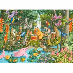 Ravensburger Rainforest River Band Puzzle 100 pz Flora e fauna - Vista aggiuntiva 2