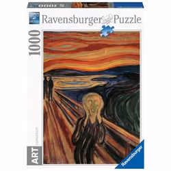 Ravensburger Munch: L’urlo Puzzle 1000 pezzi (15758), 1000 pz, Arte, 12 anno/i