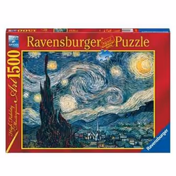 Ravensburger Van Gogh: Notte stellata Puzzle 1500 pezzi (16207), 1500 pz, Arte, 14 anno/i