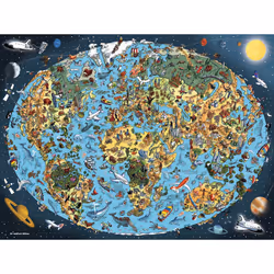 Ravensburger 00.016.360 Puzzle 1500 pz Spazio