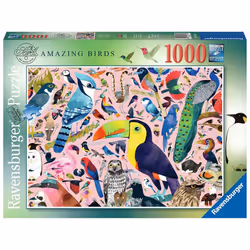 Ravensburger Amazing Birds, 1000 pz, Fauna, 14 anno/i