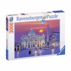 Ravensburger Basilica di San Pietro Puzzle 3000 pezzi (17034), Qualsiasi tipo, 10 anno/i