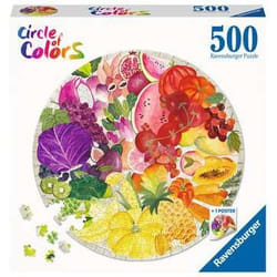 Ravensburger Fruits and Vegetables Puzzle di contorno 500 pz Cibo e bevande