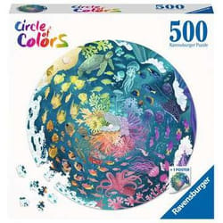 Ravensburger Ocean Puzzle di contorno 500 pz