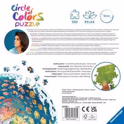 Ravensburger Ocean Puzzle di contorno 500 pz