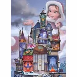 Ravensburger Belle Puzzle 1000 pz Cartoni