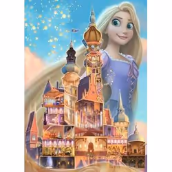 Ravensburger Rapunzel Puzzle 1000 pz Cartoni
