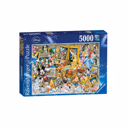 Ravensburger - 17432 - Puzzle Mickey L'Artiste 5000 Pièces, 5000 pz, 14 anno/i
