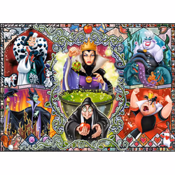 Ravensburger Disney Wicked Women Puzzle 1000 pz Cartoni