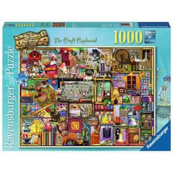 Ravensburger The Craft Cupboard Puzzle di contorno 1000 pz Arte