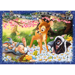Ravensburger Bambi Puzzle 1000 pz Cartoni