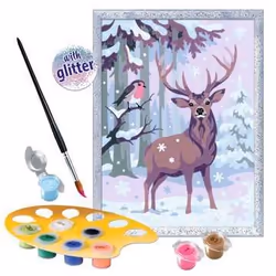 Ravensburger CreArt Festive Friends Colore per kit di verniciatura in base ai numeri - Vista aggiuntiva 4