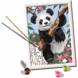 Ravensburger Playful Panda, Set di pennelli per bambini, 9 anno/i, Multicolore