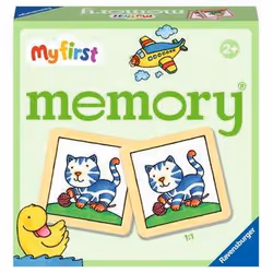 Ravensburger My First memory, Carta da gioco, Abbinamento, 2 anno/i, Gioco di famiglia