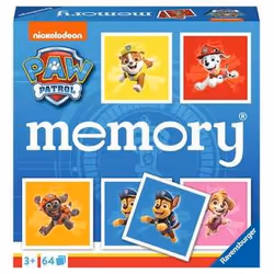 Ravensburger memory Paw Patrol, Carta da gioco, Abbinamento, 3 anno/i, Gioco di famiglia