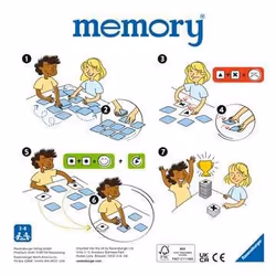 Ravensburger memory Paw Patrol Carta da gioco Abbinamento
