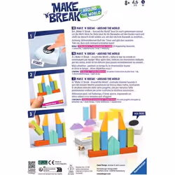 Ravensburger Make n Break - Around the World 30 min Gioco da tavolo Abilità motoria fine (destrezza)