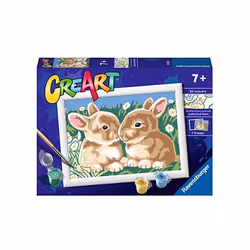 Ravensburger Gioco Creativo Creart Teneri Coniglietti