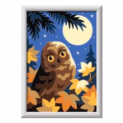 Ravensburger CreArt Serie E: Civetta al chiaro di luna