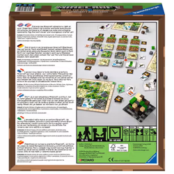 Ravensburger Minecraft Builders & Biomes Gioco da tavolo Con tessere