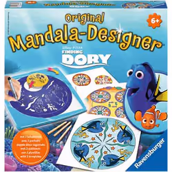 Ravensburger Mandala-Designer, Spirografo per bambini, 6 anno/i, Multicolore, 17 pz
