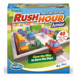 ThinkFun Rush Hour Junior, Gioco da tavolo, Logico, 5 anno/i