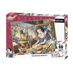 Nathan Puzzle Blancanieves de 60 piezas (27.5x19.2 cm) (Ravensburger 86554)